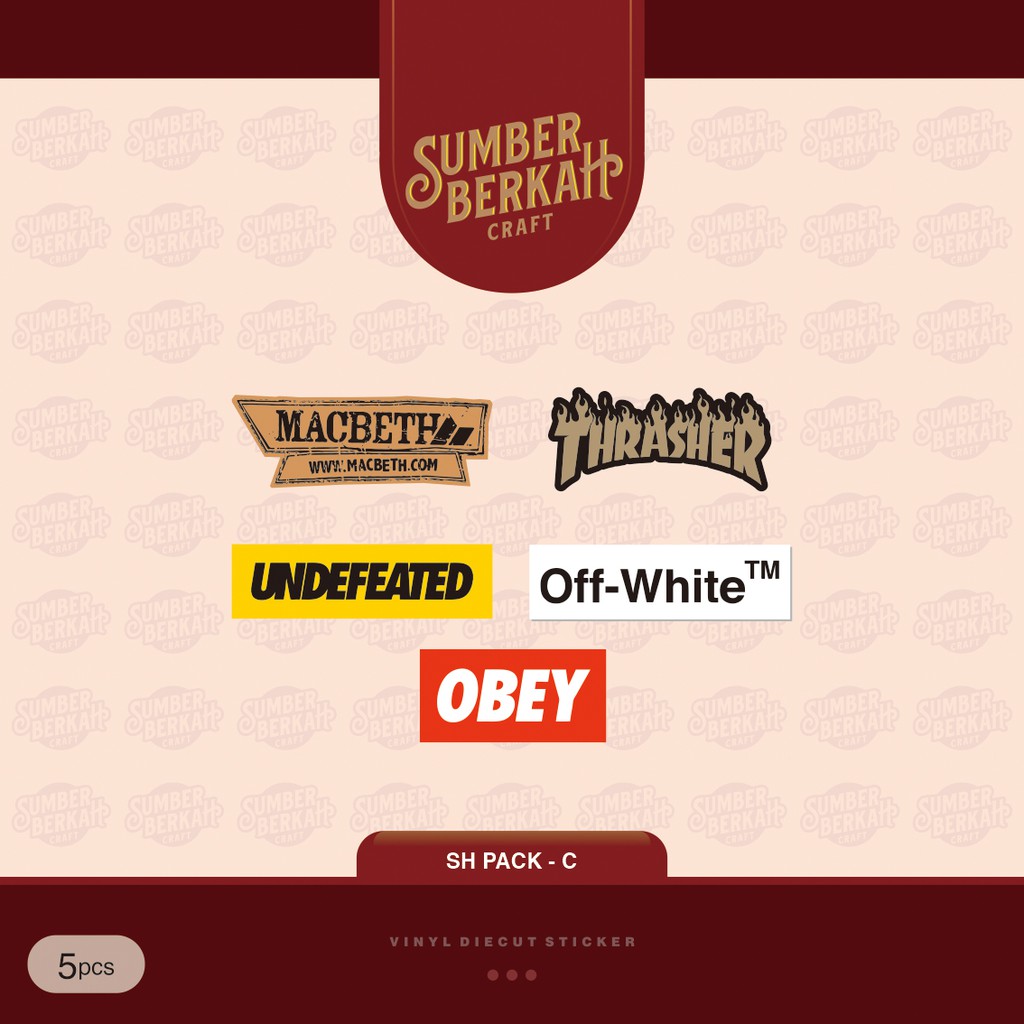 

STICKER STIKER STREETWEAR HYPEBEAST PACK-C
