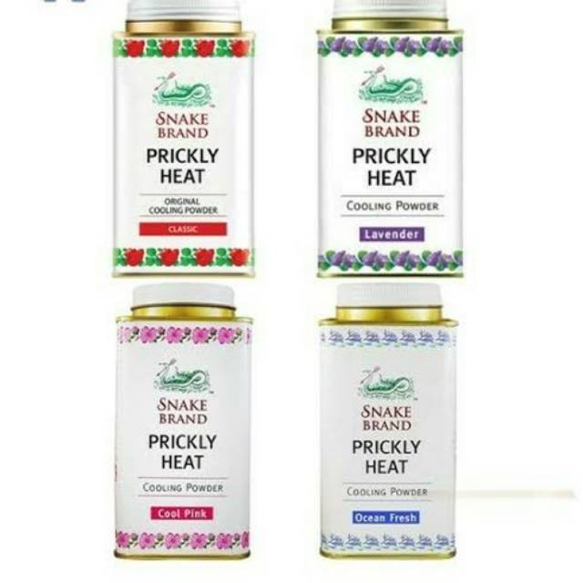 Prickly Heat Powder 150gr ( Snake Brand/Bedak Ular)