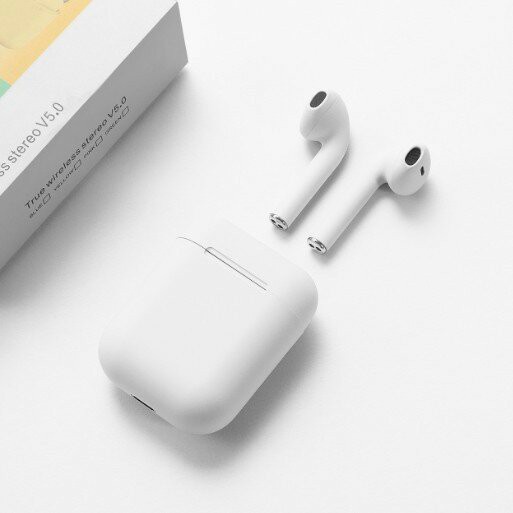 (✔️COD) Airpods Gen 2 With Pop Up Animation For Android + Iphone-PUTIH