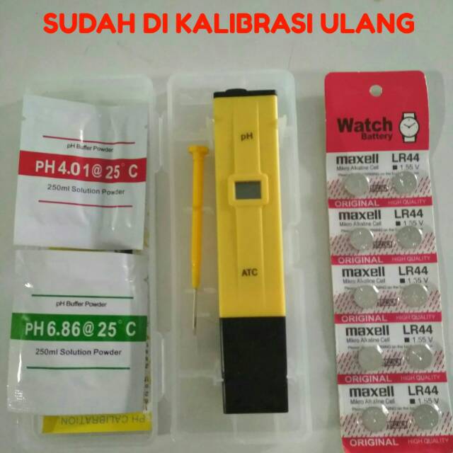 PH Meter Digital Sudah Di kalibrasi Ulang