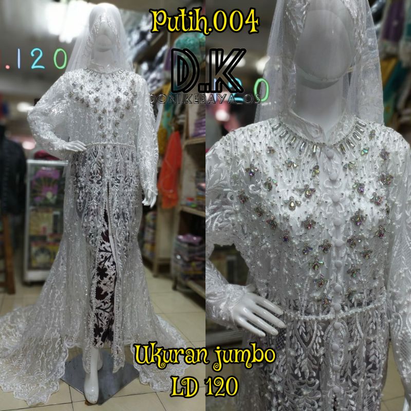KEBAYA AKAD JUMBO_KEBAYA AKAD FULL PAYET_KEBAYA PENGANTIN JUMBO BEREKOR