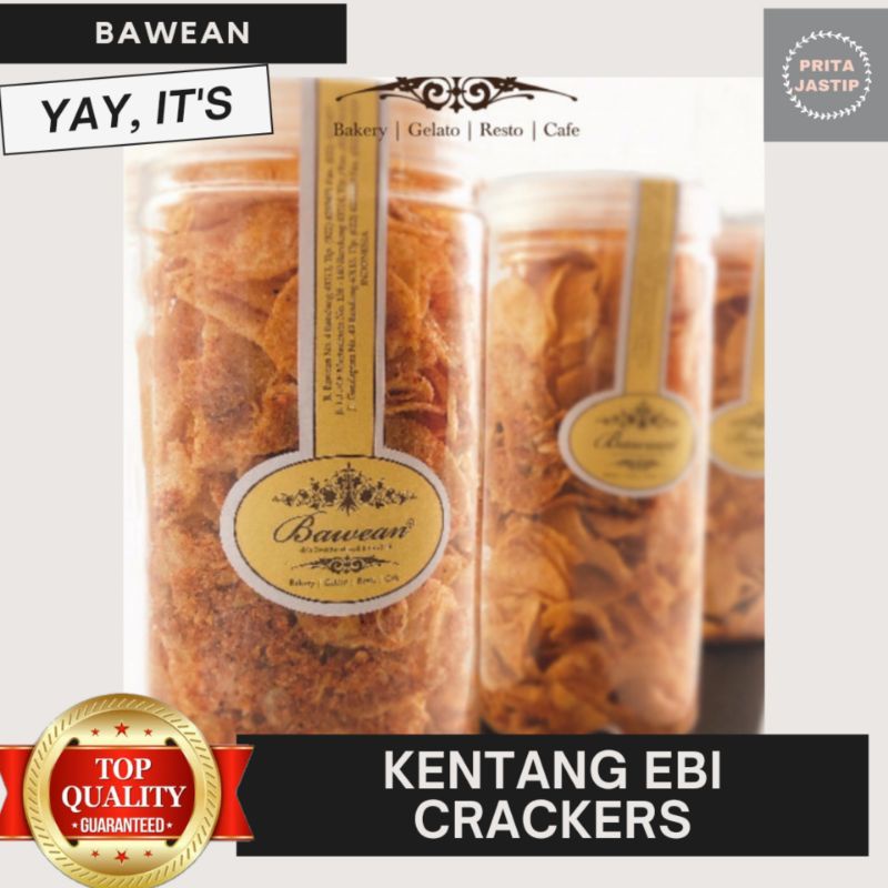 

Kentang Ebi Crackers Bawean Sweetheart Oleh Oleh Kue Bandung Terlaris