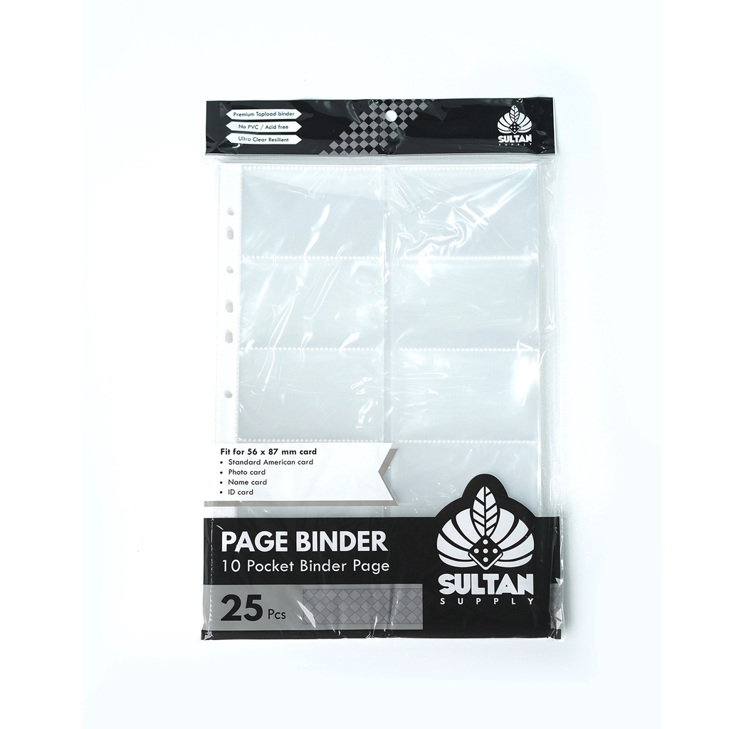 

10 Pocket page binder sultan