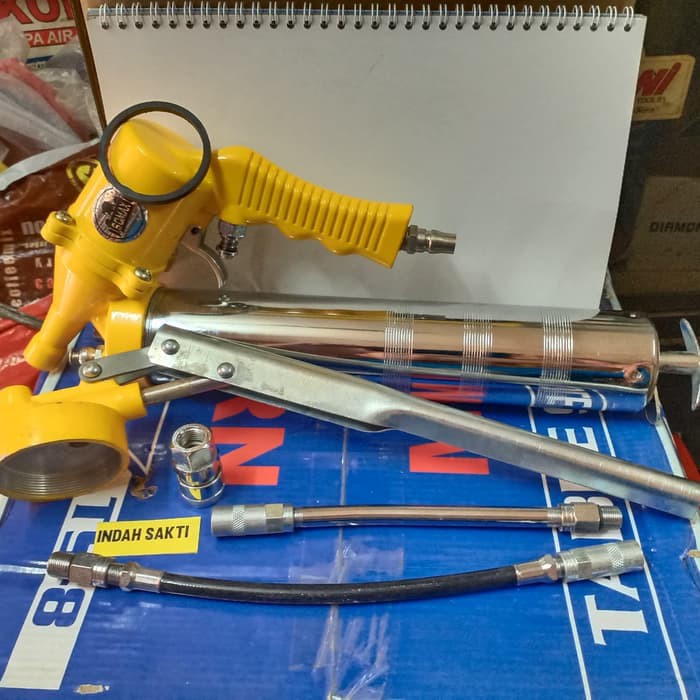 Pispot Pompa Gemuk Angin Tangan / Air Grease Gun 500cc