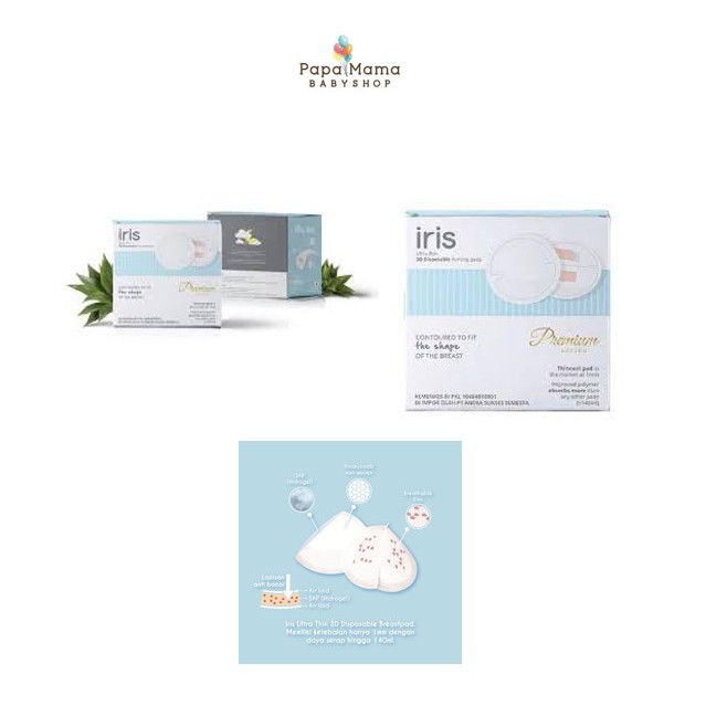 Iris Disposable pad - Iris pad isi 60 Disposable Pad