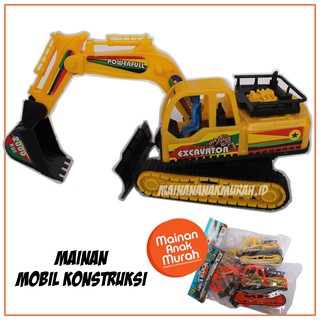 FAVO mobil RC excavator mainan truck beko 360 remote  