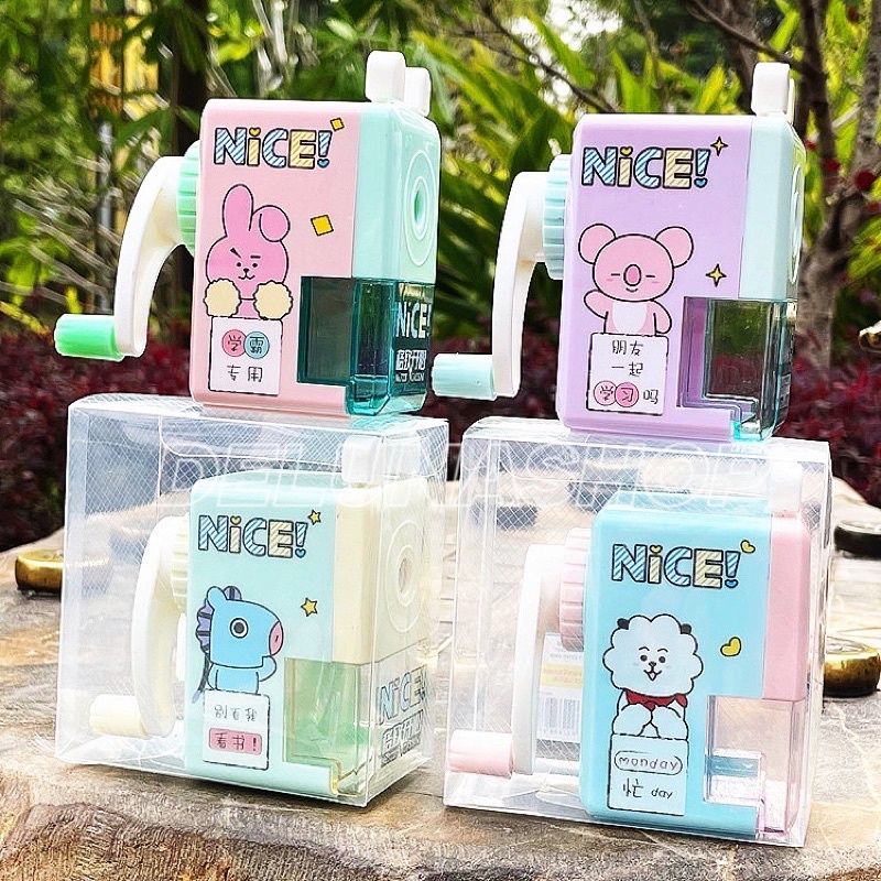 

serutan MEJA BTS/sharperner/ rautan meja SERUTAN PUTAR BTS BT21