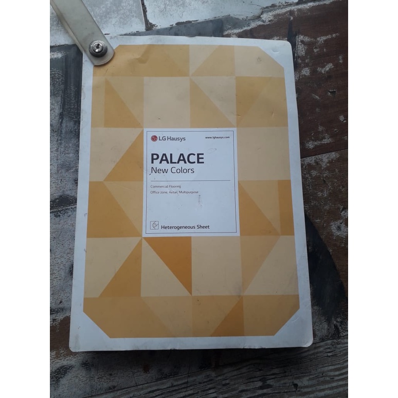 Lantai Vinyl Roll Motif Kayu LG Hausys Palace