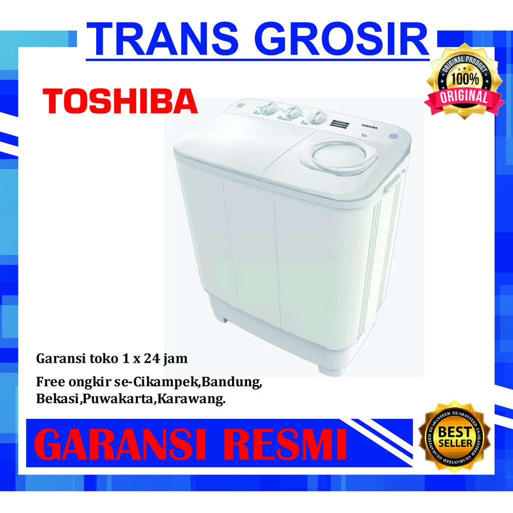 MESIN CUCI TOSHIBA 95MN WW/WR MESIN CUCI 2 TABUNG 8.5 KG