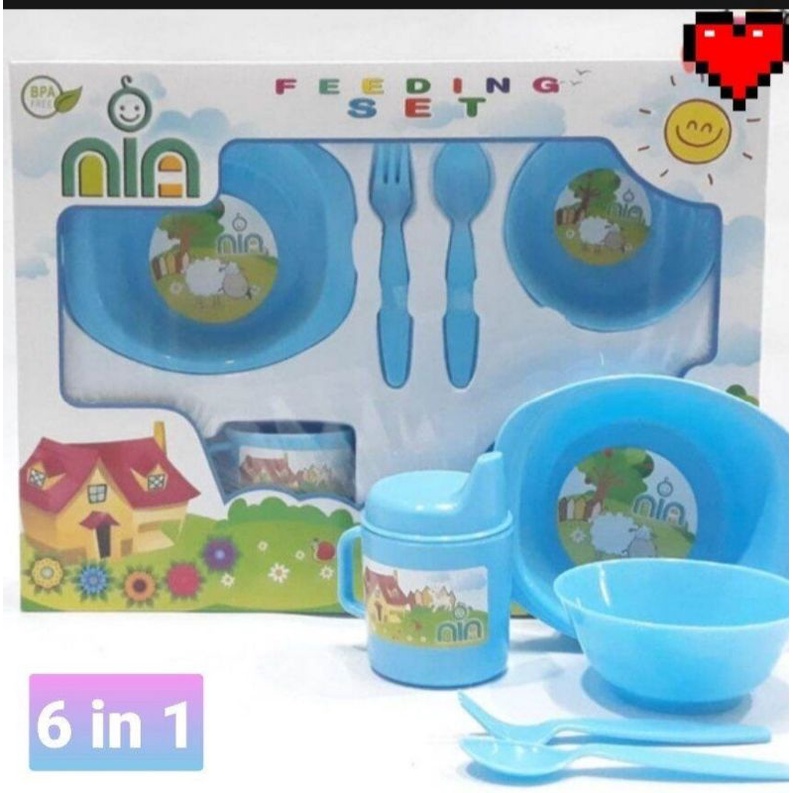 Kado Perlengkapan Makan Baby Set 7 in 1