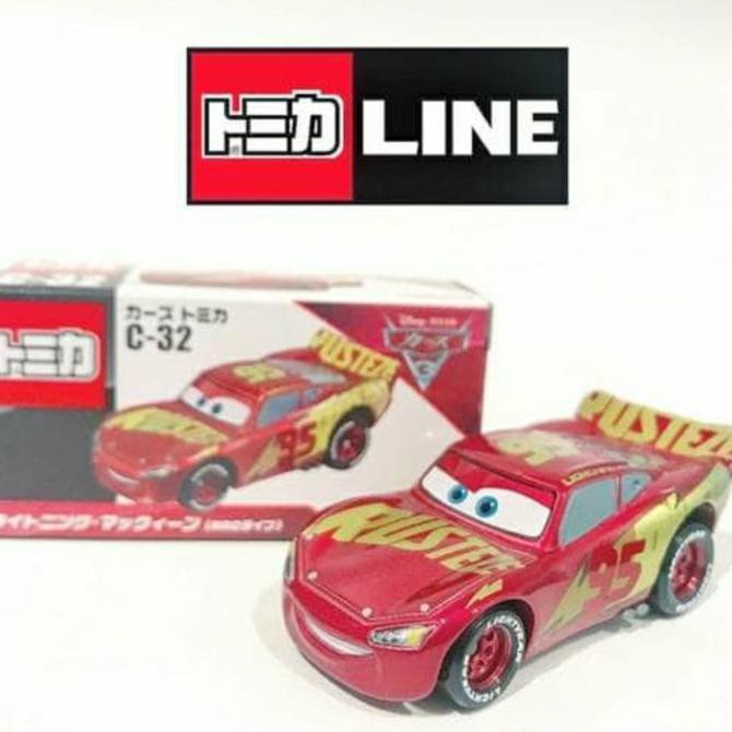 SUPER BARU/TERMURAH-MURAH BANGET-SUPER SALE#ALL NEW TOMICA CARS 3 C-32 LIGHTNING MCQUEEN ( RRC TYPE