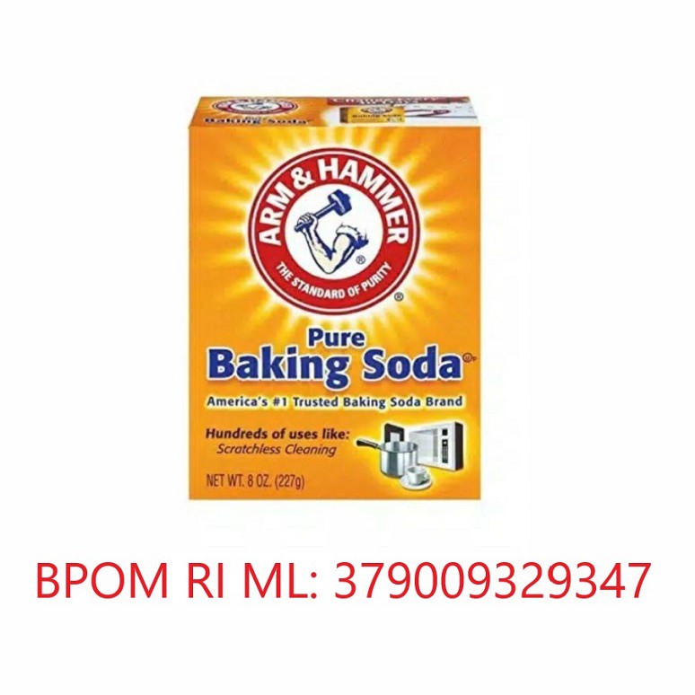 

arm & hammer pure baking soda 227gr