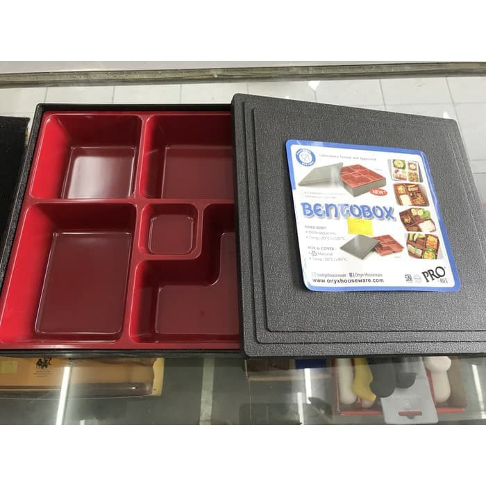 Kotak Makan Bento Box Onyx