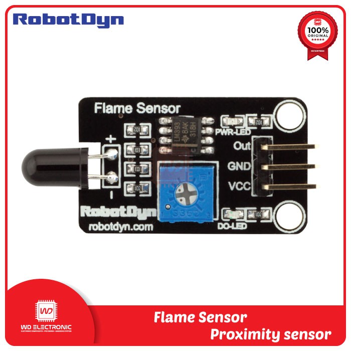 FLAME SENSOR MODULE ROBOTDYN FLAME SENSOR