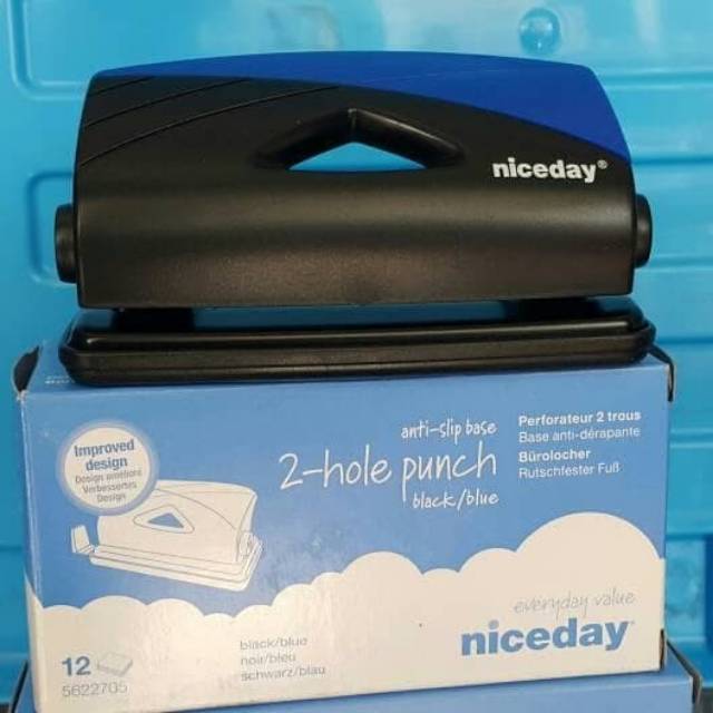 

Niceday puncher pelubang kertas dua lubang pembolong kertas