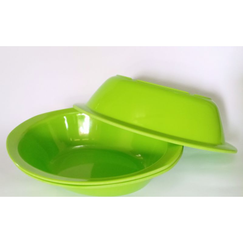 [3 pcs ] mangkuk melamine bentuk oval standar SNI