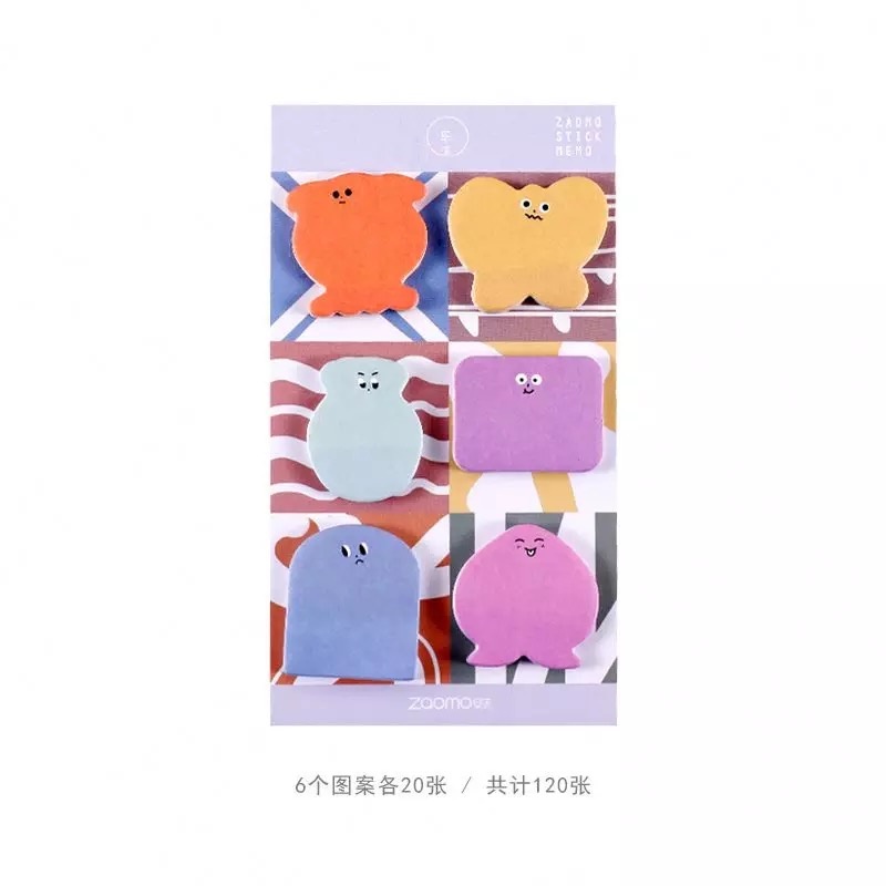 

Pualam Baba Color Season Two Series Sticky Note Portable Memo Decoration Scrapbooking Paper Creative School Supplies