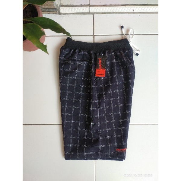 Celana Tartan Pendek Pria Motif Kotak-Kotak  | Celana Pendek Pria Premium