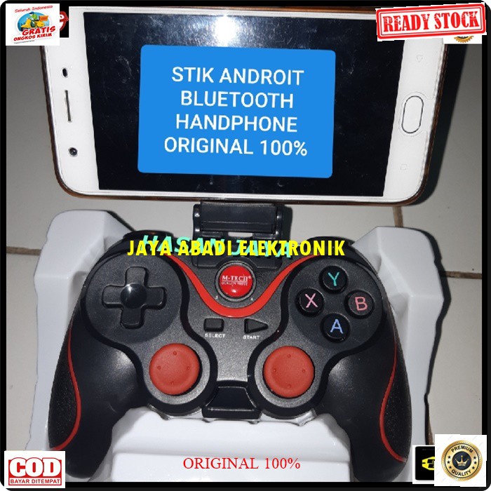 G268 GAMEPAD STIK BLUETOOTH ONLINE GAMING STIK HANDPHONE ANDROIT IOS JOYSTIK BLUETOOTH WIRELESS GAMER CAS LAPTOP PC KOMPUTER CPU STIK MULTIFUNGSI UNIVERSAL BISA UNTUK SEGALA JENIS ANDROIT ATAU IOS DAN KOMPUTER DAN MEMPERMUDAH UNTUK MAIN GAME