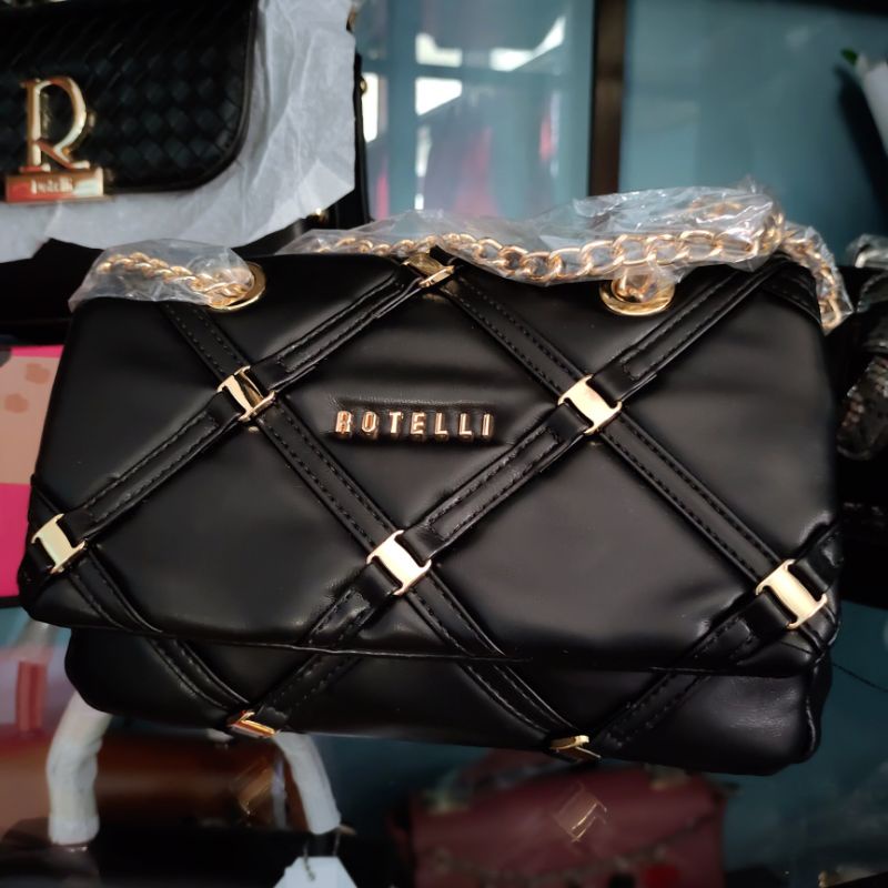 READY Tas ROTELLI ART 746 (Hitam)