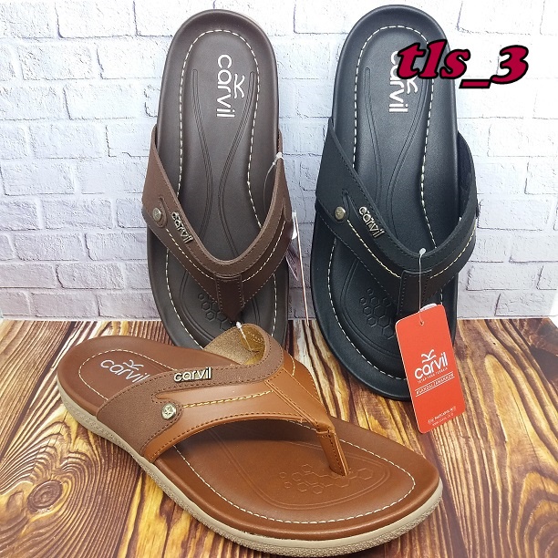 Sandal pria carvil alfredo 01 original sandal japit casual pria dewasa 39-44