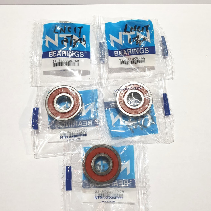 Bearing Lahar 6201 LLU NTN JAPAN ASLI