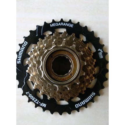 Freewheel Gir Gear Belakang Besar Sepeda Mtb Lipat  Megarange Shimano 7 Speed