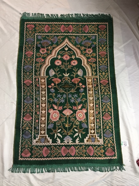 Sajadah reffah motif kembang oleh oleh haji umroh cantik