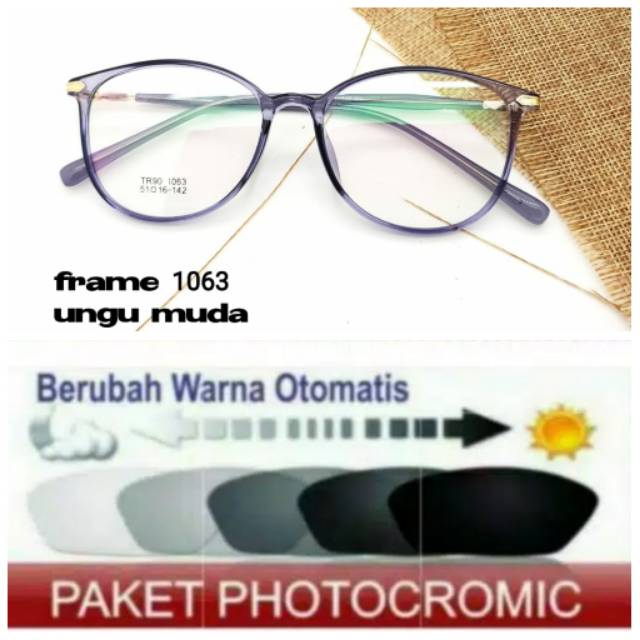 Frame Kacamata Anti UV, Kaca mata Photocromic / Photogrey, Kacamata Minus, Kaca mata Anti Radiasi