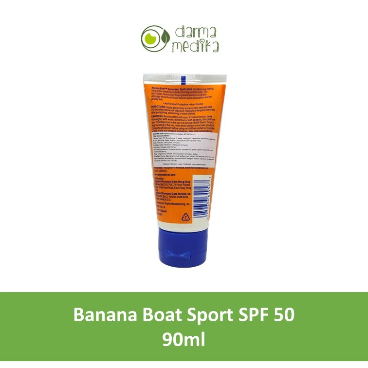 Sunblock Banana Boat Sport SPF 50 90ml 90 ml