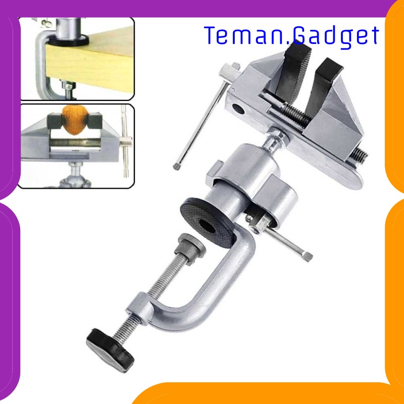 TG-DG477 YTC MINI CLAMP MEJA CATOK VISE TABLE KERAJINAN SENI PERHIASAN