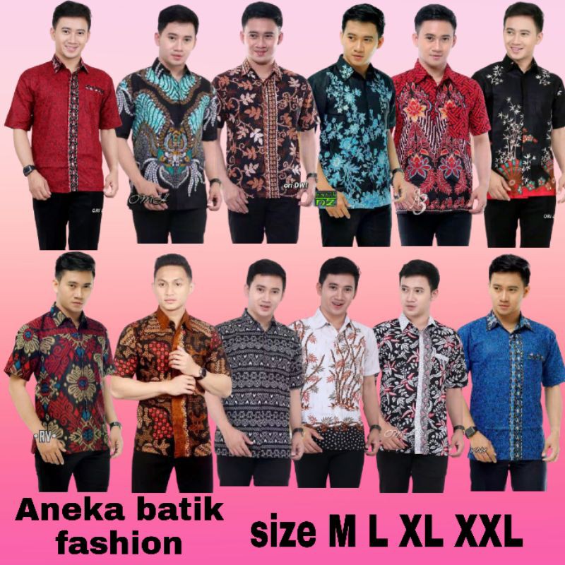 grosir kemeja batik  # Hem batik # batik fashion