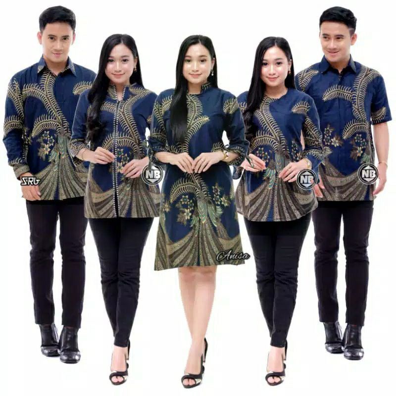 Batik Couple NotoArto Batik IPNU-IPPNU Kemeja Pria Sogan Lawasan Manuk Kembar Katun Cap Solo 2564