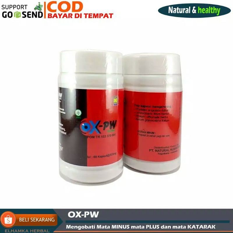 Obat mata katarak - Kapsul mata katarak - Kapsul mata herbal - Ox pw NASA - Obat mata rabun jauh