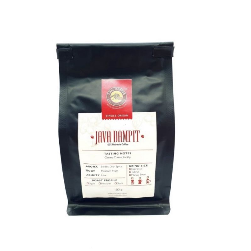 

Robusta Dampit Roasted bean/fine 100gr
