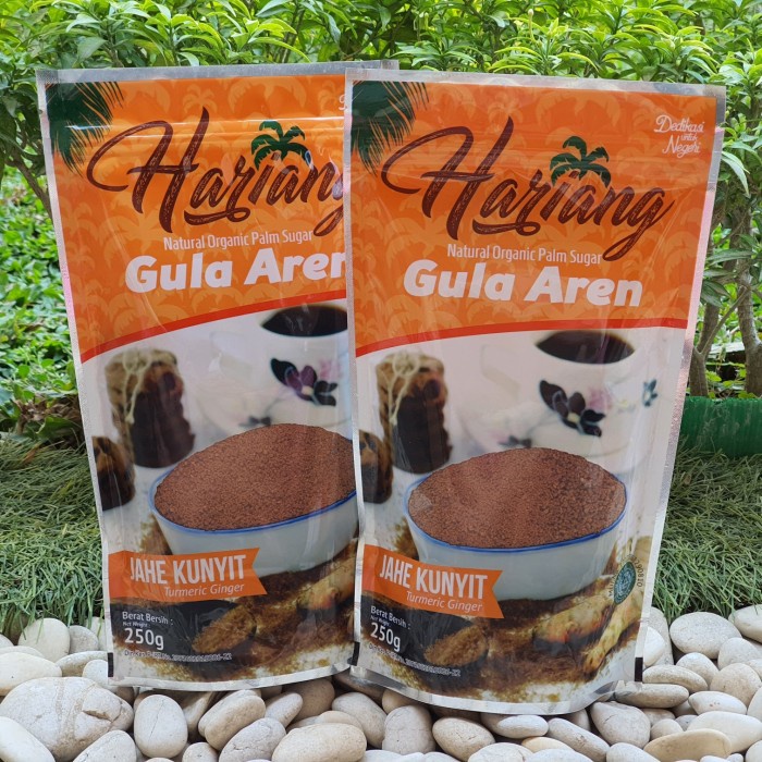 GULA AREN HARIANG JAHE KUNYIT 250g