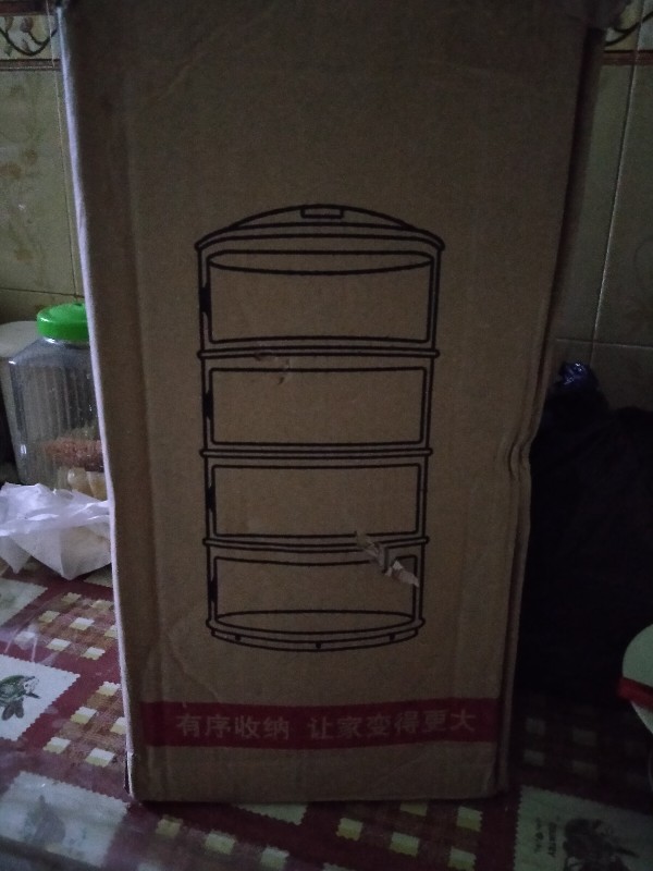 Food Cover Susun 4 / Tudung Saji Penyimpanan Makanan