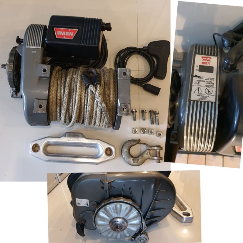 winch warn 8274 m40.m50 baja plasma