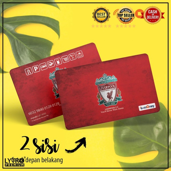 Custom EMONEY MANDIRI / BCA FLAZZ / BRI BRIZZI / BNI TAPCASH  kualitas terbaik - SOUVENIR EMONEY CUS