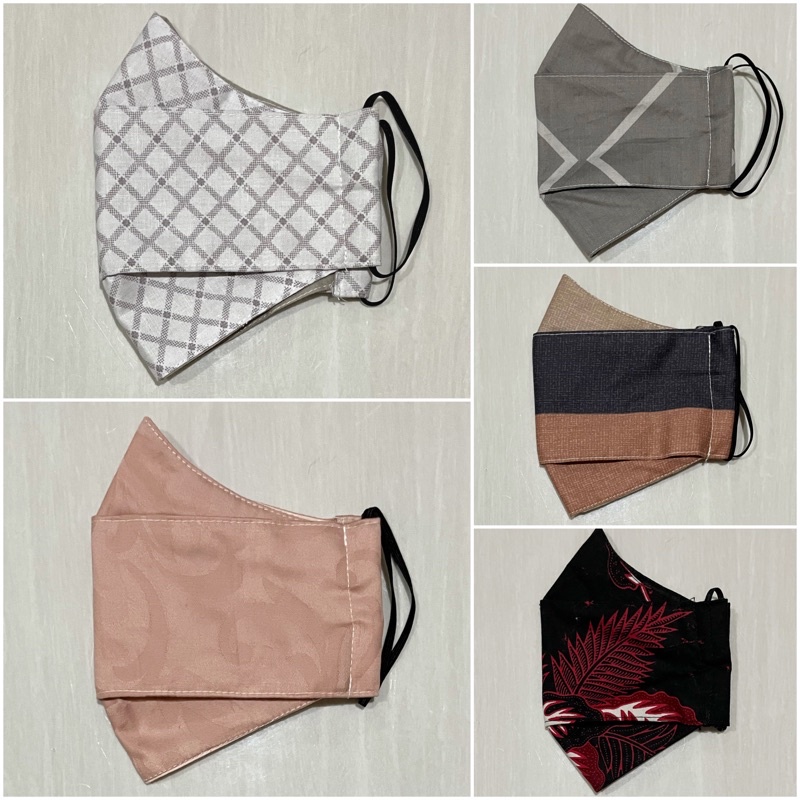 Masker Kain 3D Evo Duckbill Unisex Adjustable Premium