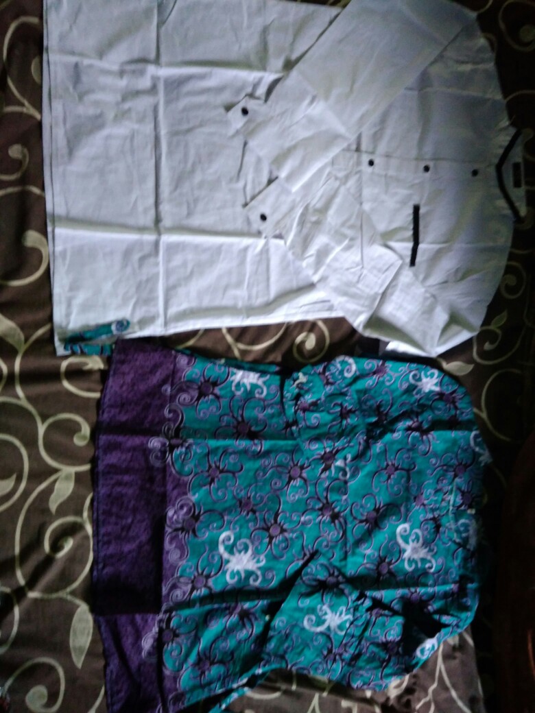 Batik Couple Keluarga Maura Couple Sania Ruffle Ori Ndoro Jowi Dnt - Standar/jumbo