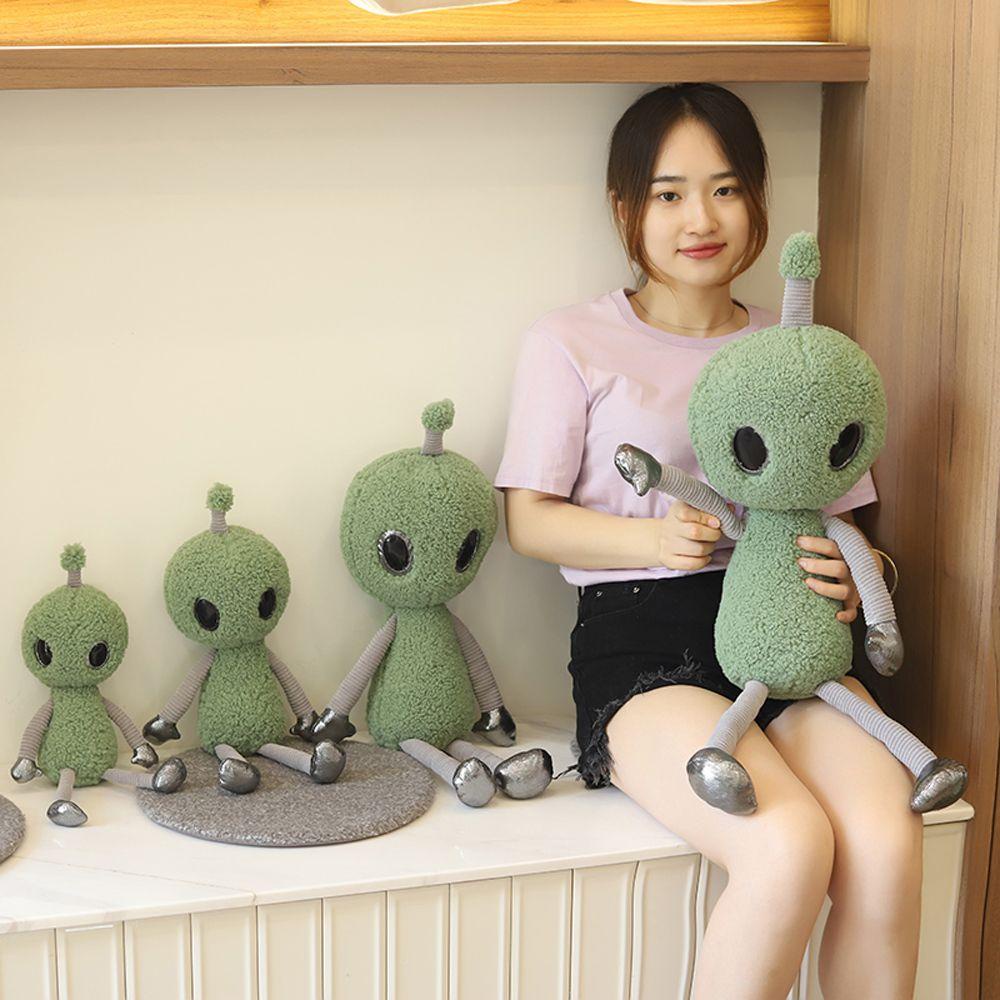 Lanfy Mainan Boneka Alien Bahan Plush Untuk Dekorasi Rumah / Hadiah Anak