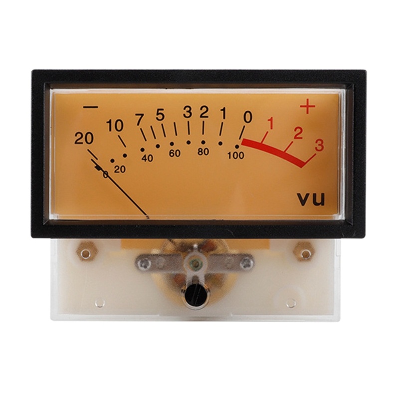 Zzz VU-Ammeter DB-Gauge Flat Discharge Portable Dengan Power Meter