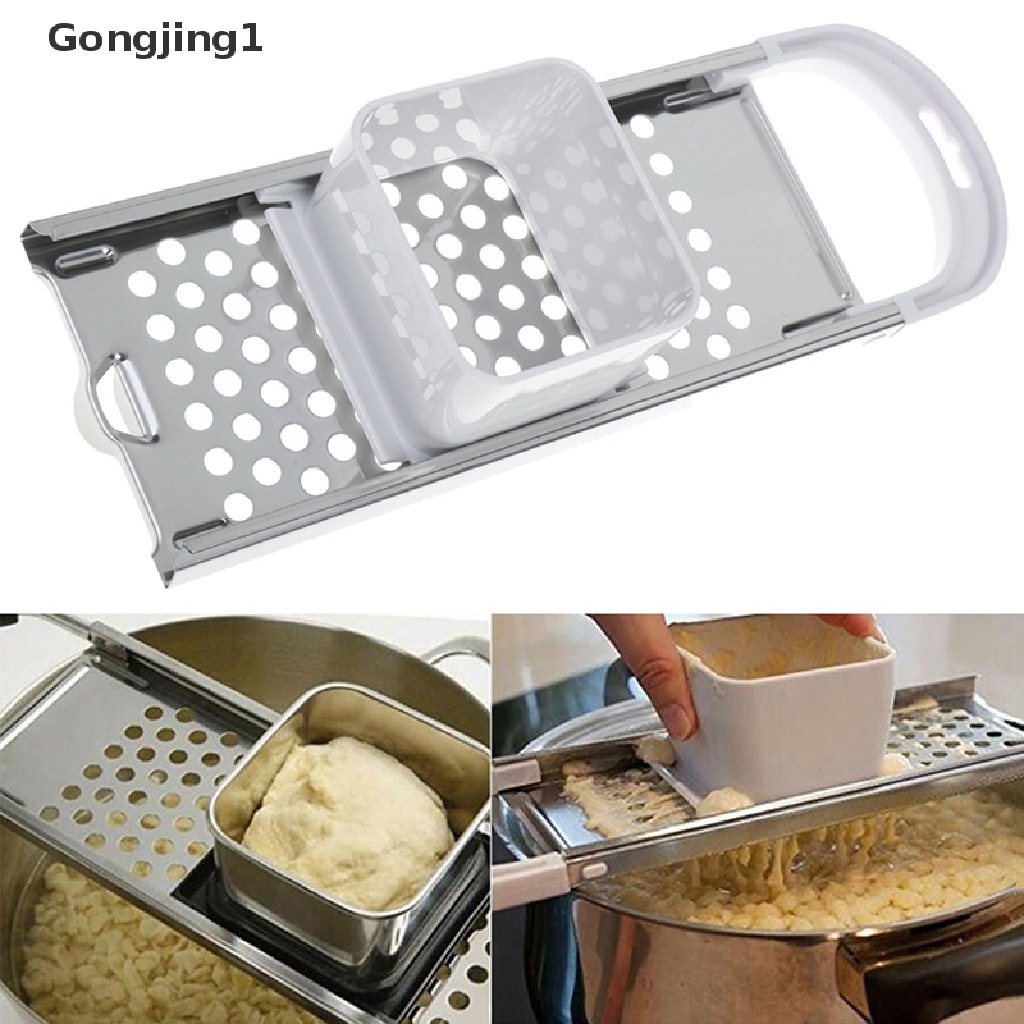 Gongjing1 Mesin Pembuat Pasta / Mie / Pangsit Manual Bahan Stainless Steel