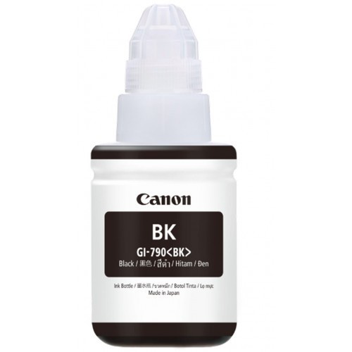 TINTA CANON INK GI-790 BLACK BOTTLES / TINTA CANON INK GI790 HITAM BOTOL - RESMI