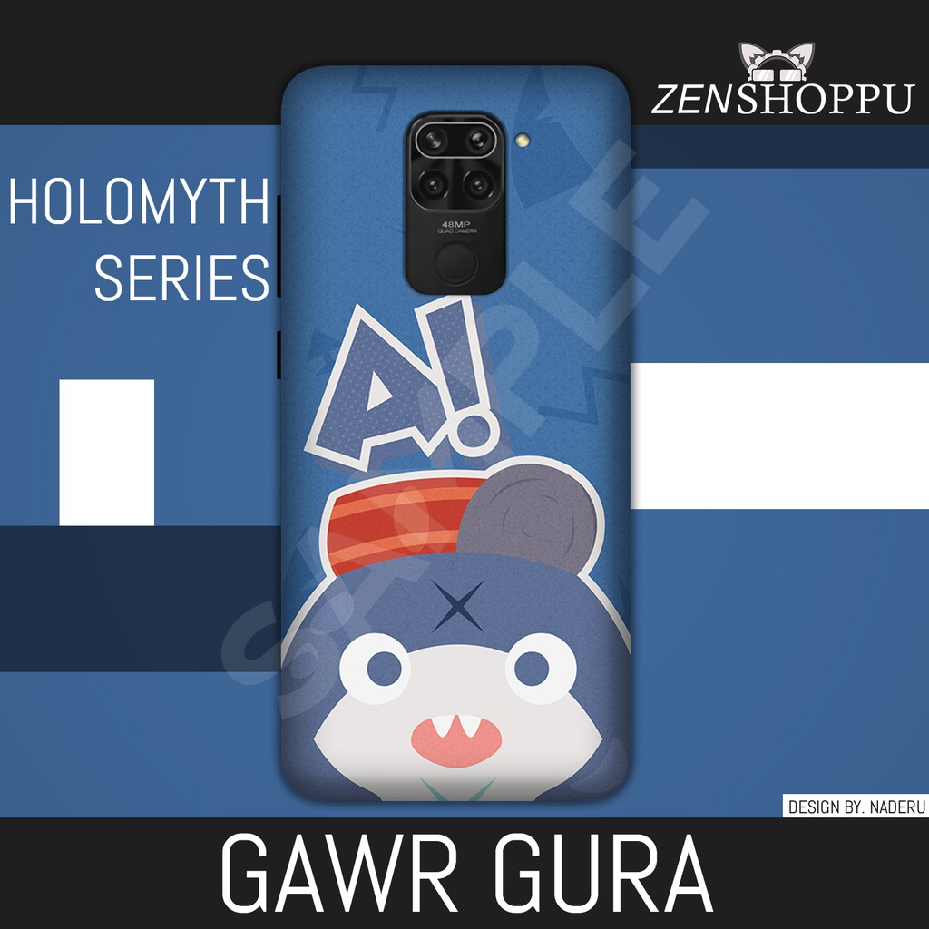 Gawr Gura Mascot Hololive EN Phone Case