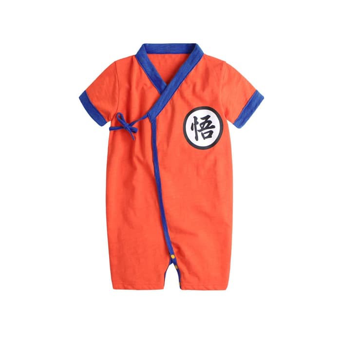 Baju jumper bayi romper baby kostum dragon ball Kimono baby