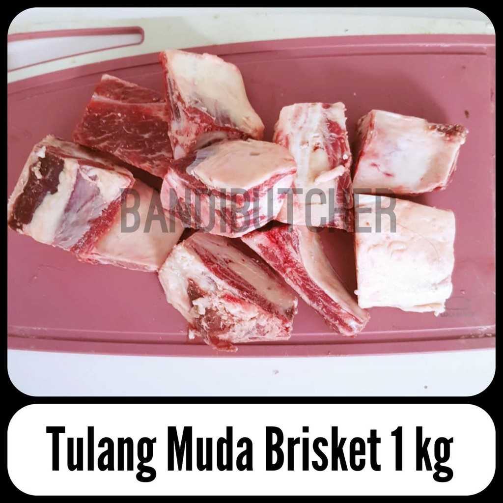 Tulang Iga Brisket / Tulang Sop Muda Daging Sapi / Brisket Bone Bandi