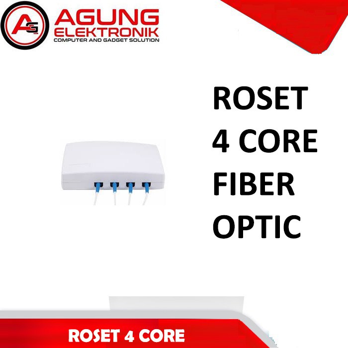 ROSET 4 CORE ( BESAR ) FIBER OPTIC / ROSET SPLITER ( KOSONGAN )