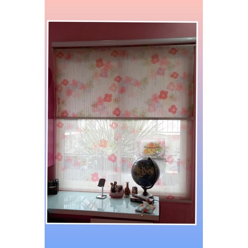 Roller Blind Double Layer Murah , Bagus ( Second Hand)